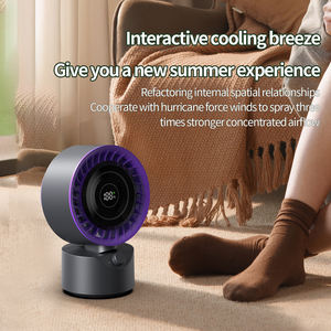 Настольный мини-вентилятор Hxtc88: новый, портативный, персональный, с бесщеточным двигателем, USB-зарядкой, для дома и офиса - Product Image 4
