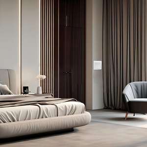 New Electric Wall <strong>Switch</strong> Press Reset <strong>Switch</strong> and Socket With LED Ring Light with Steel 1 2 <strong>3</strong> Gang 2 Way Type - Product Image 5