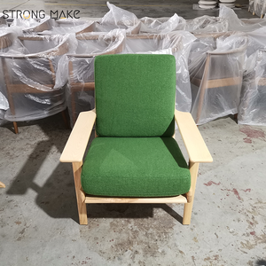 Fauteuil scandinave <span class=keywords><strong>vintage</strong></span> de style mid-century modern, fauteuil de détente individuel pour salon, mobilier de maison, <span class=keywords><strong>fauteuils</strong></span> en bois relaxants - Product Image 5