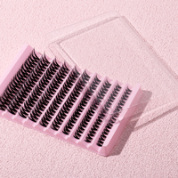 Vente en gros de cils 3D personnalisés Flutter bande de cils fantaisie longs en fourrure naturelle Looks inoubliables avec emballage unique