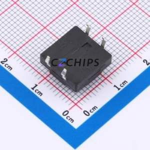 TC-1812DR-6.0H-250 Tactile Switch Through hole Component (THT),12x12mm Switch Through Hole 12mm 12mm 6mm - Product Image 2
