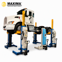 Maxima CE-Zertifizierte FC55 Günstige 4-Säulen Hydraulische LKW-Hebebühne Mobile Säulenhebebühne für Busse
