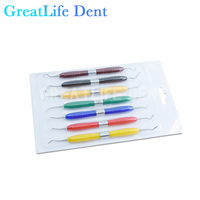 Kit d'instruments de restauration dentaire en résine composite Greatlife, outils manuels pour la restauration dentaire clinique et le remplissage des caries