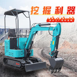 รถขุดขนาดเล็กสำหรับใช้ในครัวเรือน ขุดดิน ทำสวนเกษตร 10 คัน รถขุดขนาดจิ๋วสำหรับงานวิศวกรรมในร่มอเนกประสงค์ - Product Image 2