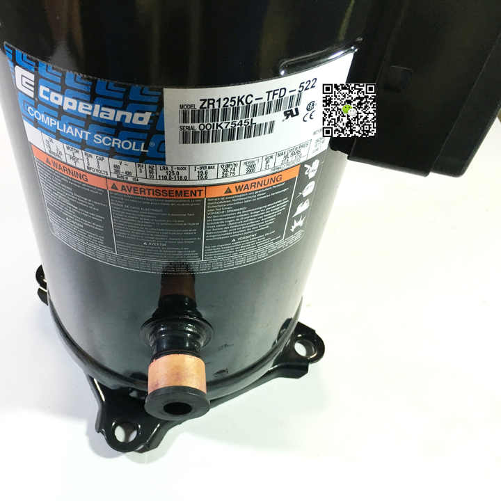 คอมเพรสเซอร์10แรงม้า ZR125KCTFD522 ZR125ZR125KCTFD523 VR125KSTFP52E VR125KSTFP522 VR125