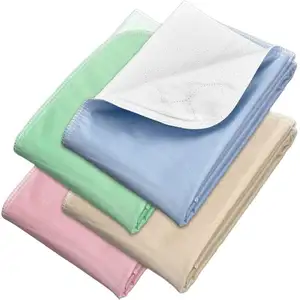 Colchón impermeable reutilizable para incontinencia, almohadilla lavable absorbente, ideal para cama de adultos y niños, venta al por mayor