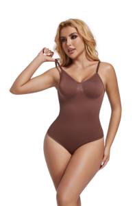 Europäisch-Amerikanischer Bestseller Damen Rückenfreies Taillenschlankendes Nahtloses Nylon Medium Control Sport- und Alltags-Camisole - Product Image 6