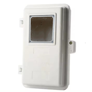 SMC DMC một pha hộp đồng hồ điện hộp chuyển đổi cơ khí với cửa sổ máy cắt nhựa kim loại thép & vật liệu ABS - Product Image 1