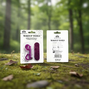 Market Menaje Classic Ensemble de brosses et limes à ongles en acier allié, 12 pièces - Product Image 2