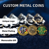 Fabricant de pièces de monnaie personnalisées avec logo, pièces de monnaie de collection en alliage de zinc 3D plaqué or et argent, émail métallique, pièces de monnaie personnalisées