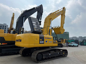 Performances durables, réponse rapide, déblaiement des débris après tremblement de terre, excavatrice hydraulique d'occasion KOMATSU PC220-7 de 22 tonnes - Product Image 3