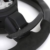 Volant sport LED personnalisé en fibre de carbone rouge, en promotion, pour M6, Série 6, E90, E91, F22, F30, F36, E70, E71, X1-X5