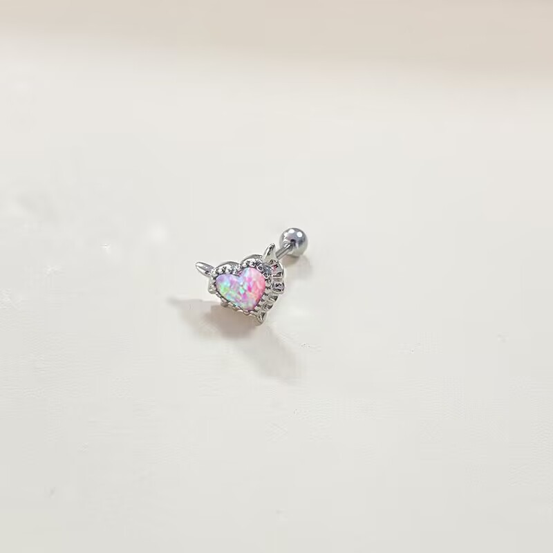 clavo de hueso de oreja rosa