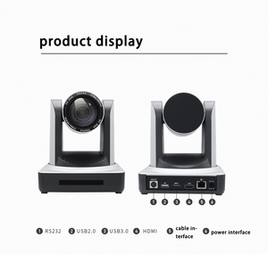 Caméra de diffusion en direct avec zoom optique 12x, sortie Full <span class=keywords><strong>HD</strong></span> 1080P60, USB3.0, PTZ rotatif, prend en charge l'encodage H.265/H.264 - Product Image 1