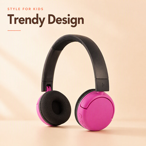 Casque sans fil supra-auriculaire pour enfants, réduction de bruit ANC, son Hi-Fi, léger et portable, idéal pour un cadeau - Product Image 1