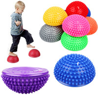 Equipo de entrenamiento de Yoga, estera de masaje de Media bola, pelota de Durian de equilibrio, Fitness, pelota de Yoga