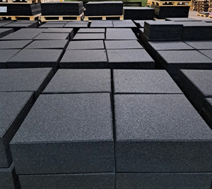 แผ่นยางกันกระสุน Hvsun Ballistic Tiles สำหรับสนามยิงปืนในร่ม ผลิตในมณฑลซานตง - Product Image 1