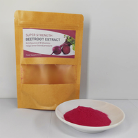 Poudre de betterave biologique personnalisée marque privée poudre de racine de betterave rouge pure petit sac emballage poudre de racine de betterave