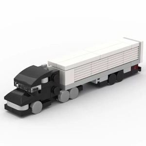 Sets <span class=keywords><strong>de</strong></span> Construcción <span class=keywords><strong>de</strong></span> Autos MOC Personalizados, Mini Autobuses, Camiones, <span class=keywords><strong>Furgonetas</strong></span>, Autos <span class=keywords><strong>de</strong></span> Carreras, Vehículos <span class=keywords><strong>de</strong></span> Transporte, Juguetes <span class=keywords><strong>de</strong></span> Bloques <span class=keywords><strong>de</strong></span> Construcción - Product Image 2