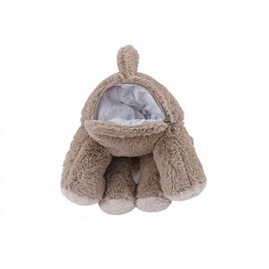 D KING <span class=keywords><strong>Peluche</strong></span> longue pour chien, chauffable au <span class=keywords><strong>micro</strong></span>-ondes, lestée, douce et chaude, pour enfants et adultes, pour le confort du sommeil, cadeau - Product Image 5