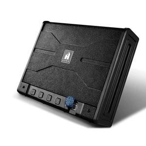 Amazon Steel Ammo Hand Gun Safe With Fingerprint Identification And Biometric Lock Safe Gun Box