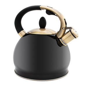 Bollitore <span class=keywords><strong>da</strong></span> Tè con Fischio per Piano Cottura - <span class=keywords><strong>Teiera</strong></span> in Acciaio Inossidabile Chirurgico con Manico Ergonomico Touch, 3,5L - Product Image 6