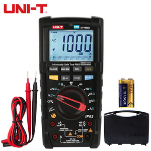 ยูนิ-ที UT195Ex มัลติมิเตอร์แบบดิจิตอล 6000 ค่า True RMS ปลอดภัยภายใน ป้องกันการระเบิด เครื่องวัดไฟฟ้าเกรดอุตสาหกรรม - Product Image 1