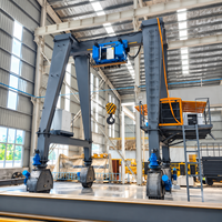 Grue portique monopoutre de 20 tonnes avec palan électrique pour entrepôt et salle de stockage