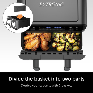 Friteuse à air 10L grande capacité facile à utiliser pour la maison – Appareil de cuisine domestique - Product Image 3