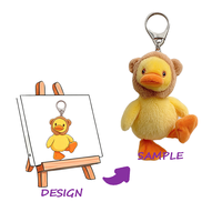 Peluche personnalisée de dessin animé - Cadeau promotionnel en peluche super douce pour les fêtes