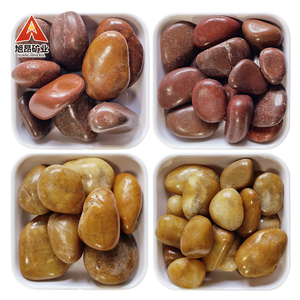 Pavés de <span class=keywords><strong>jardin</strong></span> en pierre naturelle, <span class=keywords><strong>galets</strong></span>, pavés pour la décoration de la cour, du parc, du paysage, polis, noir, blanc, multicolores - Product Image 2