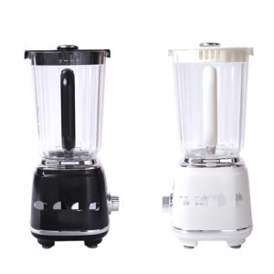 <span class=keywords><strong>Mixeur</strong></span> de cuisine puissant de style italien - Moteur performant, vitesse variable, pour smoothies et purées, avec récipient sans BPA et finition crème élégante - Product Image 2