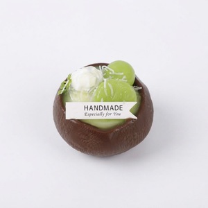 <b>Coconut</b> <b>Bowl</b> Series Cream Clay Squishy Food Grade Silicone Squeezable Stress Relief Toy Fidget Decompression Toys - Product Image 6