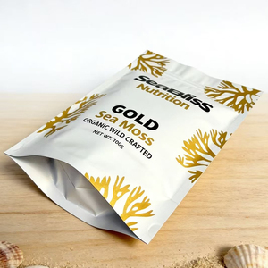 Custom Brand Plastic Mylar Bags Smell Proof Aluminum Foil Food Packaging Bags Stand up Pouch - Product Image 6