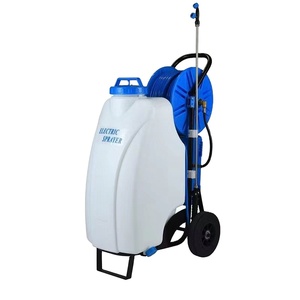 45L Electric Greenhouse Orchard Garden <b>Sprayer</b> Cart Handheld High Pressure Disinfection Push Cart for Farm High Productivity - Product Image 1