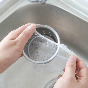 Bolsa de filtro para desagüe de fregadero de cocina, 30 unidades por paquete, filtro de líquidos para evitar obstrucciones - Product Image 1