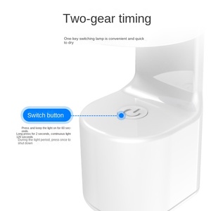 Eggshellled naillamp <span class=keywords><strong>Mini</strong></span> UV ánh sáng cho gel móng tay, nhỏ chữa ánh sáng, vỏ trứng dẫn đèn móng tay, chữa nhanh, trắng - Product Image 4