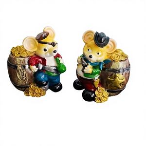 Scultura Decorativa Topo Pirata 5 Pollici, 72 Pezzi/Scatola, Modello da Collezione 78554 - Product Image 1