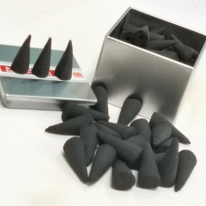 Natural Charcoal Scented <b>Incense</b> <b>Cone</b> with Tin Box Package - Product Image 3
