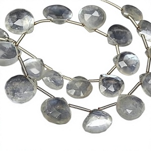 Genuine 100% Natural White Moonstone Heart Drop High Quality Loose Gemstone All Sizes Available Best Price <b>Stone</b> <b>Beads</b> - Product Image 2
