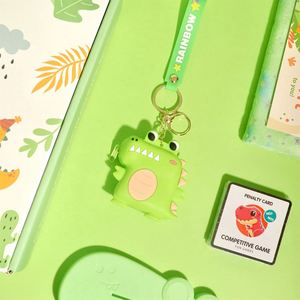 Promotional Cup Blanket <b>Notebook</b> Dinosaur Matching Educational Toy Steel Cards Series Stationery Gift <b>Set</b> Customized Colors Silk - Product Image 4