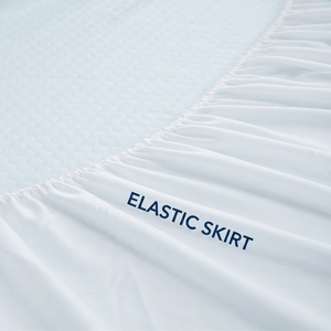 Protège-matelas imperméable en nylon soyeux respirant et hypoallergénique - Product Image 4