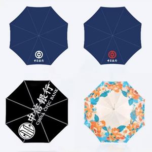 Custom Logo Promotional Cheap Wholesale Coloured <b>Automatic</b> Straight Branded WindProof Golf <b>Umbrellas</b> Printing - Product Image 4