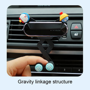 <span class=keywords><strong>Support</strong></span> de téléphone portable portable Helloleiboo mignon et créatif en forme de voiture avec dessin animé de fille en ABS <span class=keywords><strong>pour</strong></span> sortie d'air <span class=keywords><strong>Audi</strong></span>/BMW, <span class=keywords><strong>support</strong></span> de navigation - Product Image 5