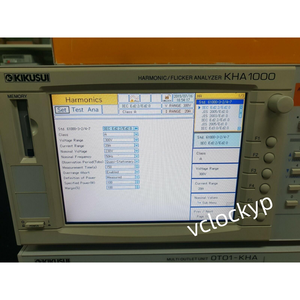 Analizador de Armónicos y Parpadeo KIKUSUI KHA1000 Usado - Product Image 2