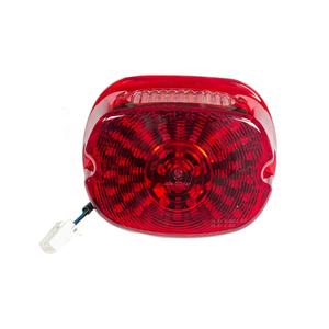 Feu arrière LED intégré 4-<span class=keywords><strong>en</strong></span>-<span class=keywords><strong>1</strong></span> homologué EMARK TL025 pour modification de moto <span class=keywords><strong>Harley</strong></span> Davidson 1989-2012 - Product Image 1