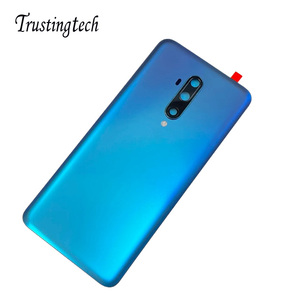 Para Oneplus <span class=keywords><strong>7T</strong></span> Pro, cubierta trasera de cristal de batería, carcasa de Panel de carcasa de puerta trasera para <span class=keywords><strong>One</strong></span> <span class=keywords><strong>Plus</strong></span> <span class=keywords><strong>7T</strong></span> Pro, reemplazo con lente de cámara - Product Image 1