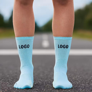 <span class=keywords><strong>Calcetines</strong></span> de Compresión de Poliéster y Nailon para Correr y <span class=keywords><strong>Ciclismo</strong></span>, Cómodos, Transpirables y con Logotipo Personalizado - Product Image 2