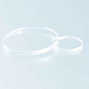 Ventana de protección de fluoruro de calcio de grado Vuv óptico Ventana Caf2 para detección de análisis espectral ultravioleta - Product Image 1