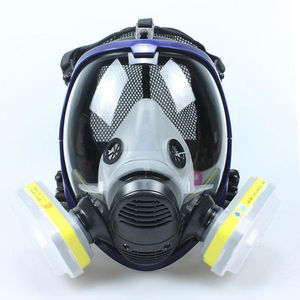 GB2890 Masker Pelindung Wajah Masker <span class=keywords><strong>Respirator</strong></span> Masker <span class=keywords><strong>Gas</strong></span> Helm Kerja Pertanian Kimia Anti-racun - Product Image 4